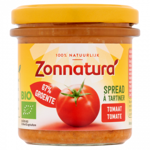 Zonnatura Groentespread Tomaat