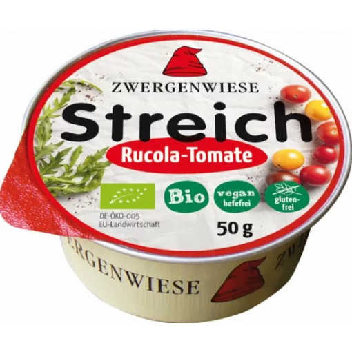 Zwergenwiese Spread Rucola Tomaat