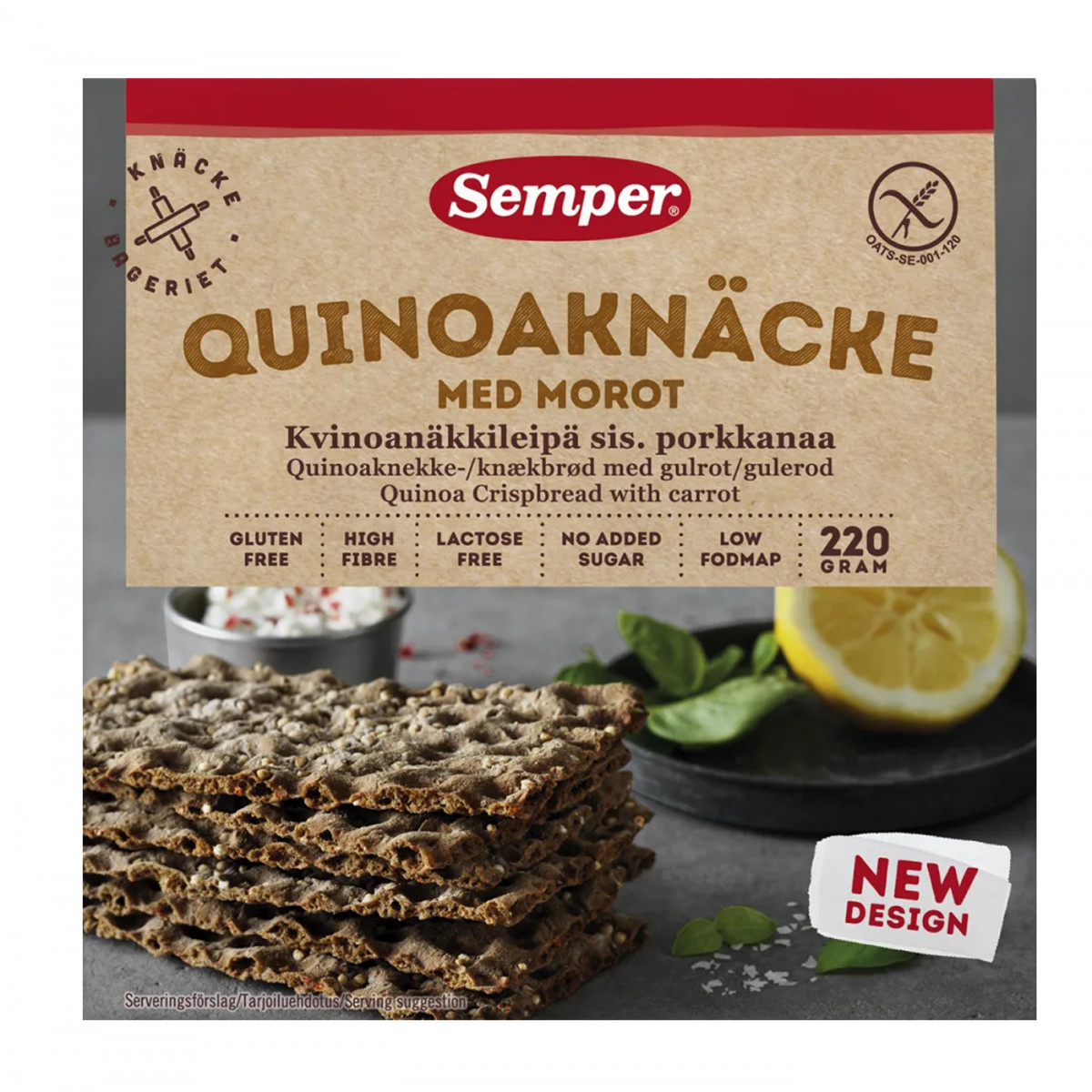 Knackebrod Quinoa